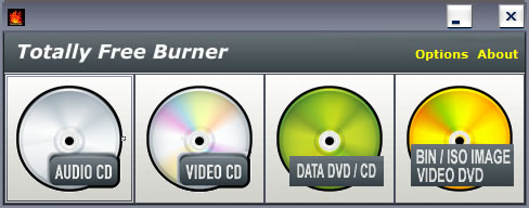 Totally Free Burner 7.5.1 screenshot